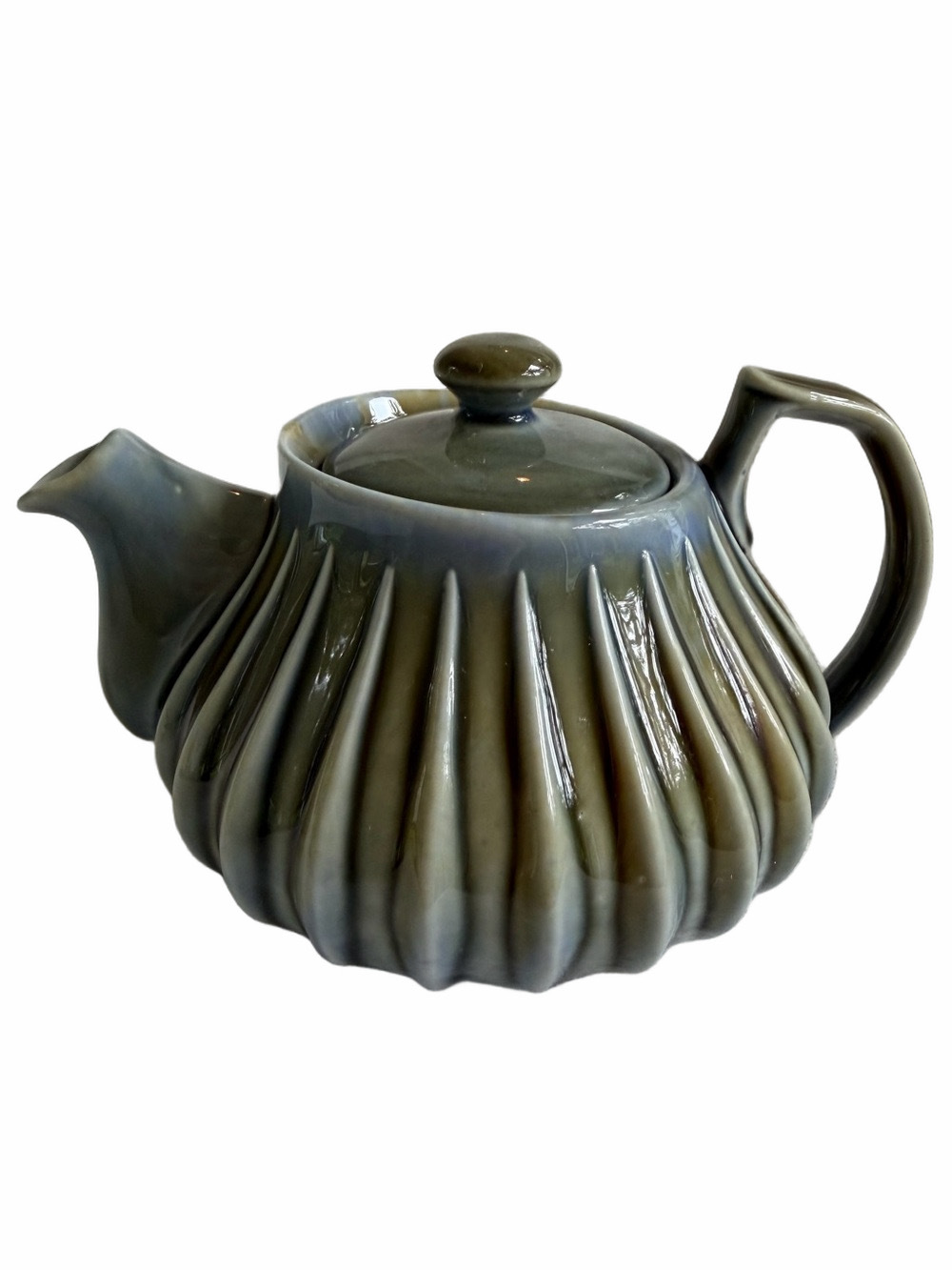 Vintage Wade Irish Porcelain Raindrop
Teapot James Borsey MCM Pristine Condition
